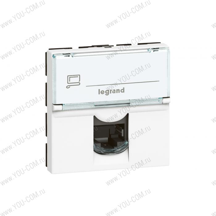 MOSAIC RJ45 FTP кат5е 2мод бел Legrand 076555