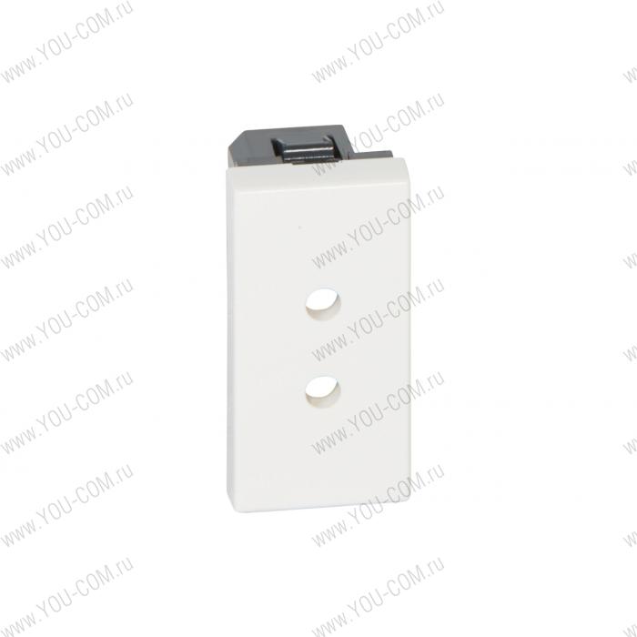 Mosaic Розетка СНН 2К Legrand 077150