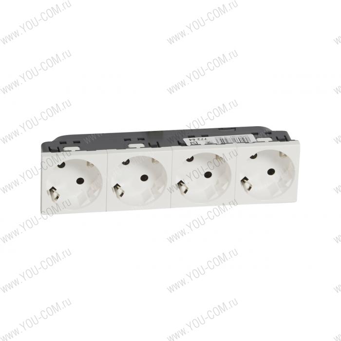 Mosaic Роз. 4Х2К+З н.ст. 45° Legrand 077254