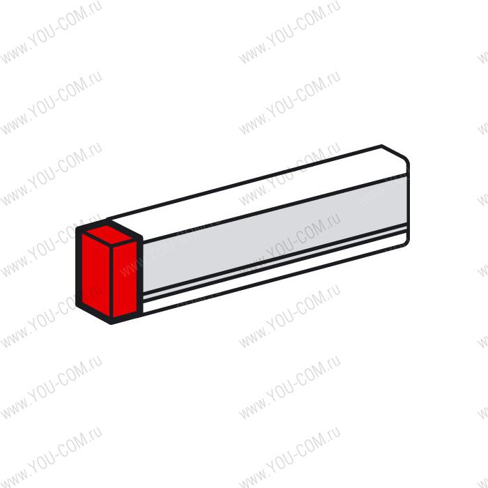 Торцевая заглушка для кабель-каналов Metra 100x50 Legrand 638035