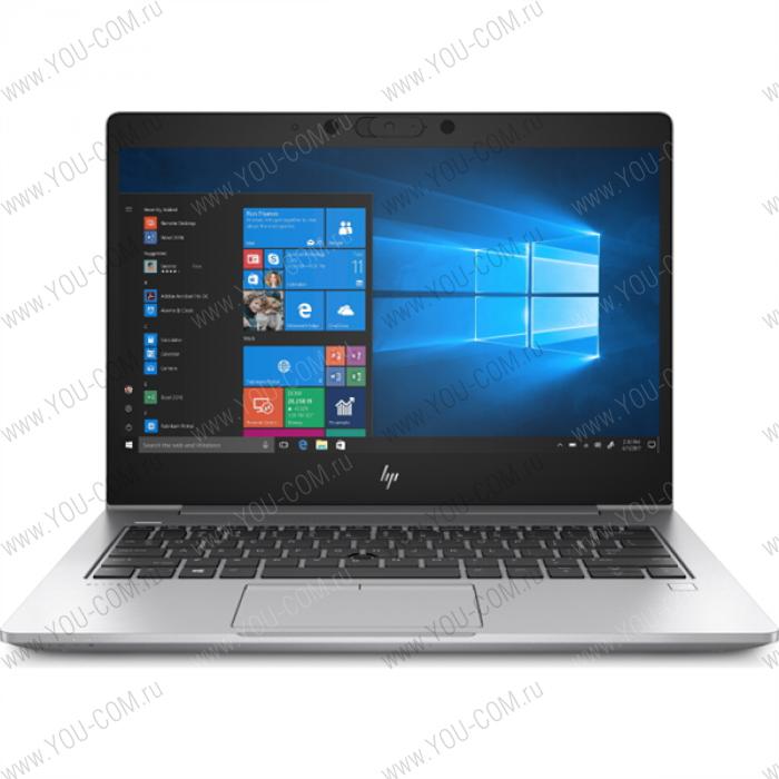 HP EliteBook x360 830 G6 Core i5-8265U 1.6GHz,13.3" FHD (1920x1080) IPS Touch BV GG5 IR ALS,8Gb DDR4-2400(1),256Gb SSD,53Wh,FPS,B&O Audio,Kbd Backlit,1.4kg,3y,Silver,Win10Pro