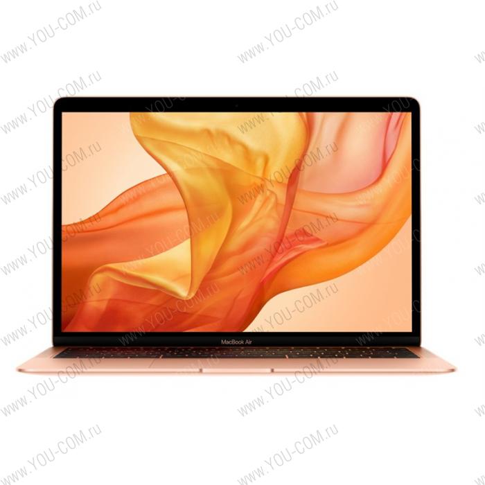 Apple 13-inch MacBook Air(2019), 1.6GHz dual-core 8th-gen. Intel Core i5, TB up to 3.6GHz, 8GB, 128GB SSD,  Intel UHD Graphics 617, Gold