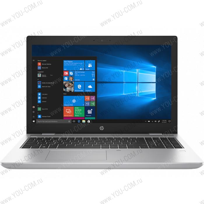 HP ProBook 650 G5 Core i5-8265U 1.6GHz,15.6" FHD (1920x1080) IPS AG,16Gb DDR4-2400(1),512Gb SSD,LTE,DVDRW,COM-Port,Kbd Backlit,48Wh,FPS,2.2kg,1y,Silver,Win10Pro