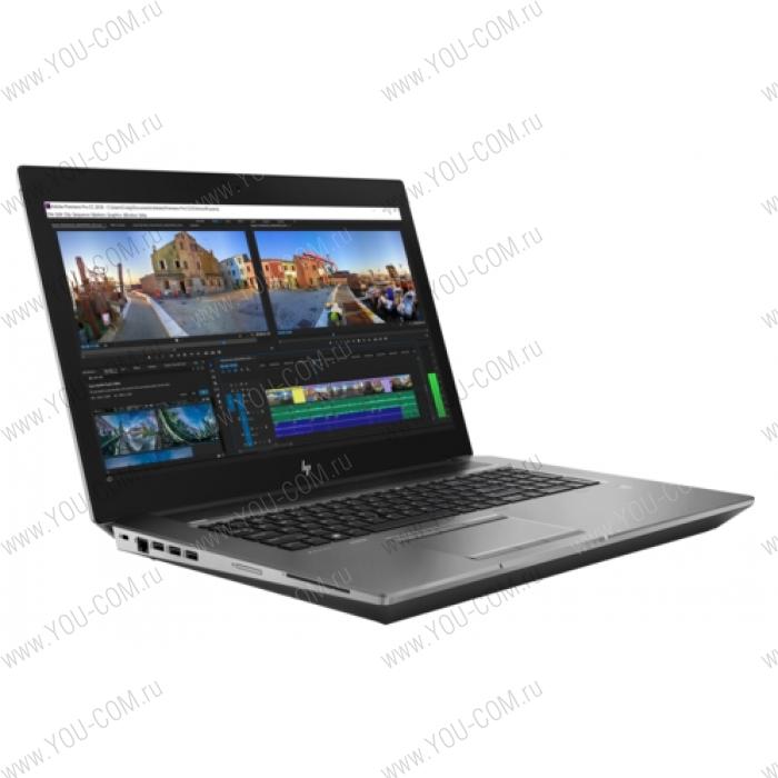 HP ZBook 17 G5 Core i7-8850H 2.6GHz,17.3" FHD (1920x1080) IPS ALS AG,nVidia Quadro P5200 16Gb GDDR5,32Gb DDR4-2666(2),512Gb SSD,96Wh,FPR,vPro,3.2kg,3y,Silver,Win10P (существенное повреждение коробки)