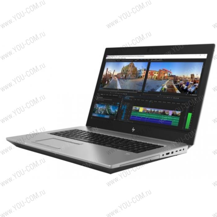 HP ZBook 17 G5 Core i7-8750H 2.2GHz,17.3" FHD (1920x1080) IPS ALS AG,nVidia Quadro P1000 4Gb GDDR5,8Gb DDR4-2666(1),256Gb SSD,96Wh,FPR,3.2kg,3y,Silver,Win10Pro (незначительное повреждение коробки)