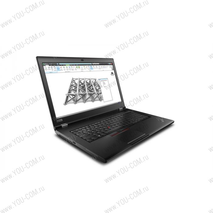 ThinkPad P73 17.3" FHD (1920x1080) IPS AG, i7-9750H 2.6G, 1x8GB DDR4 2666, 256GB SSD M.2+1TB/7200, Quadro P620 4GB, NoODD, NoWWAN, WiFi, BT, FPR+SCR, IR&720p, 170W AC, 99Wh, Win 10 Pro, 3YR OS, 3.4kg