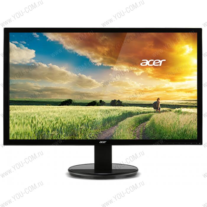 Монитор ACER 23.6" K242HQLbid (16:9), VA(LED), 1920x1080, 5ms, 250 cd/m2, 100M:1, 178°/178°, VGA+DVI (w/HDCP)+HDMI(1.4), Black, VESA 100x100