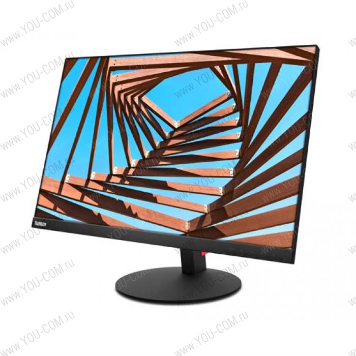 Монитор Lenovo ThinkVision T25d-10 25" 16:10 FHD (1920x1080) IPS, 4ms, CR 1000:1, DCR 3M:1, BR 300, 178/178, 1xVGA, 1xHDMI 1.4, 1xDP 1.2, USB HUB (4xUSB 3.0), 1xAudioOut(3.5 mm), LTPS, 3YR Exchange