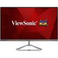 Монитор ViewSonic 27" VX2776-4K-MHD IPS LED, 3840x2160, 350 cd/m2, 4ms, 1300:1, 80Mln:1, 178°/178°, 2*HDMI, DP, колонки, Headphone Out, Frameless, Tilt, VESA, Silver Black