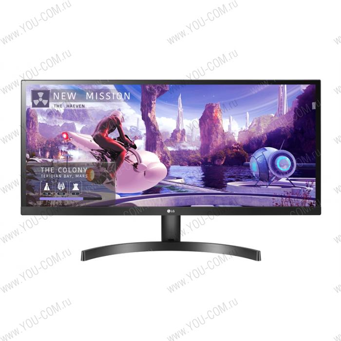 Монитор LG 34" 34WL500-B IPS LED, 2560x1080, 5ms, 300cd/m2, 1000:1 (Mega DCR), 178°/178°, HDMI*2, DisplayPort, AMD FreeSync, HDR 10, Tilt, Black