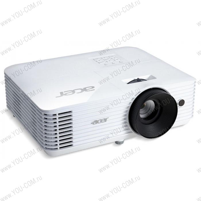 Acer projector X118AH, DLP 3D, SVGA, 3600 lm, 20000/1, HDMI, 2.5kg w/o Audio, white (незначительное повреждение коробки)