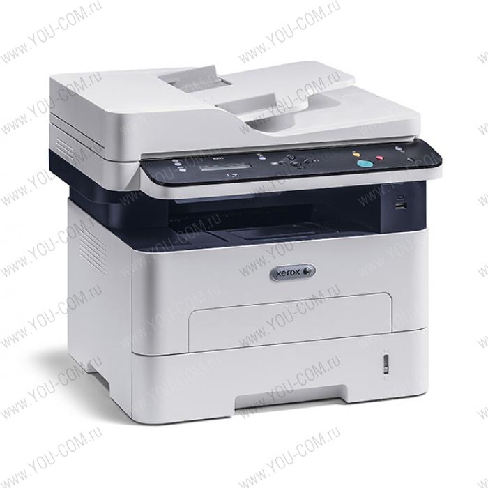 МФУ XEROX B205 (A4, Print/Copy/Scan, Laser, 30ppm, max 30K pages per month, 256MB,Eth, Wifi, ADF)
