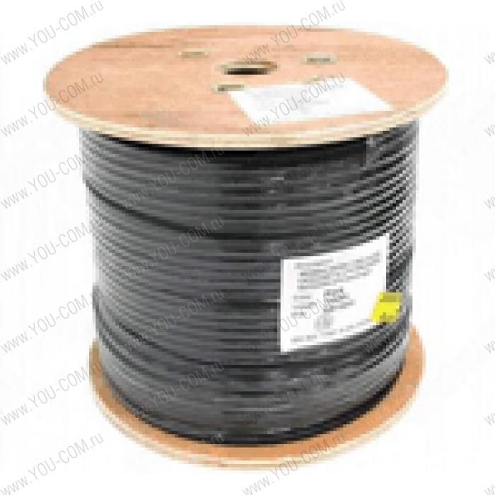 Utp кабель Кабель NEOMAX [NM10041] U/UTP cat.5e 4 пары (305 м) 0.50 мм (24 AWG) Медь, внешний, стальной трос 2.0мм, PE, черный