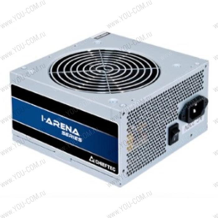 Блок питания Chieftec IArena GPB-500S (ATX 2.3, 500W, 85 PLUS, Active PFC, 120mm fan) OEM