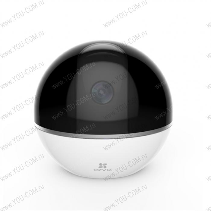 Ezviz С6Т 2Мп внутренняя поворотная 360° Wi-Fi камера c ИК-подсветкой до 10м 1/3'' CMOS матрица; объектив 4мм; угол обзора 95°; ИК-фильтр; 0.02лк @F2.2; DWDR, 3D DNR; встроенный микрофон и динамик; по