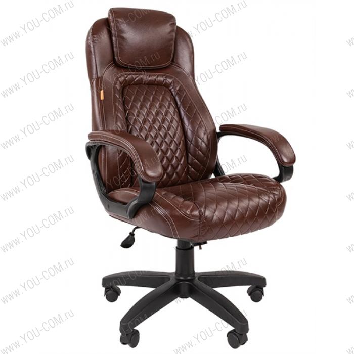 Офисное кресло Chairman 432 экопремиум коричневая N