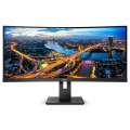 34" Philips 346B1C изогнутый 3440x1440 100Гц VA W-LED 21:9 5ms(GtG) HDMI DP USB-C USB-B 4*USB3.2 RJ45 80M:1 3000:1 178/178 300cd Tilt Speakers Black