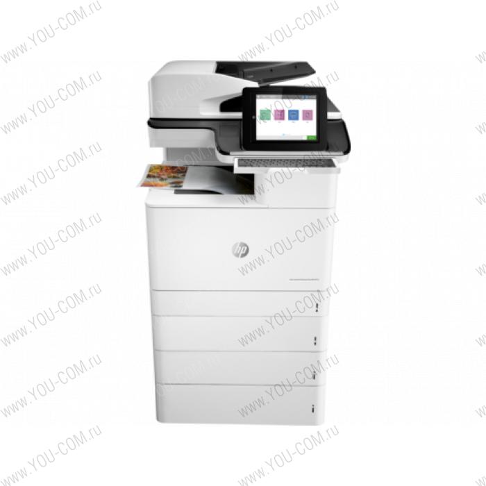 Лазерное многофункциональное устройство HP Color LaserJet Enterprise Flow MFP M776z (p/c/s/f,A3,1200dpi/ImageREt4800,46(46)ppm,5Gb,500Gb,5trays100+4х550,Stand,ADF200,Duplex,USB/GigEth/Wi-Fi/HIP2,cart.B16K&CMY13K,repl. CC523A, CC524A)