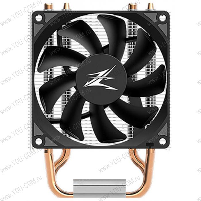 Кулер ZALMAN CNPS4X, 92mm FAN, 2 HEAT PIPES, 4-PIN PWM, 2000 RPM MAX, 28DBA, LONG LIFE BEARING, LGA775/115X, AM4/AM3+/AM3/FM2+/FM2