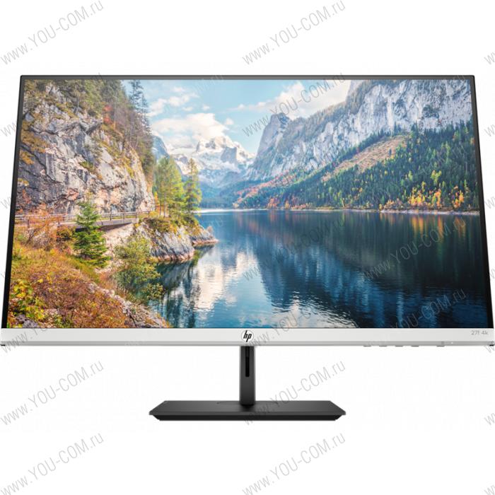 Монитор HP 27f 27" 4K UHD (3840 x 2160) IPS 300 кд/кв.м 5 мс 1000:1  DisplayPort HDMI 