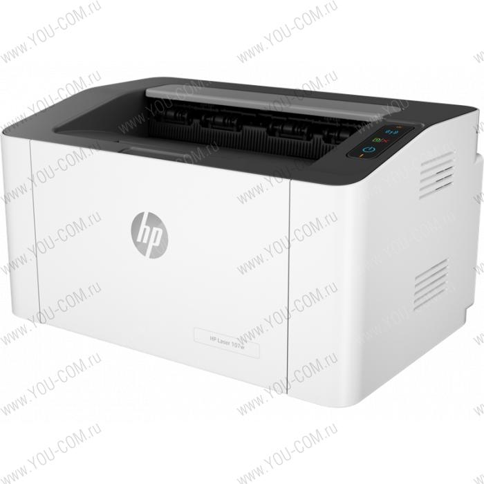 Принтер HP Laser 107w (A4,1200dpi,20ppm,64Mb,Duplex,USB 2.0/Wi-Fi,AirPrint,HP Smart,1tray 150, 1y warr, cartridge 500 pages in box, repl.SS272C)