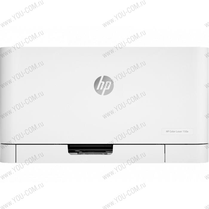 Принтер HP Color Laser 150a Printer (A4,600x600dpi, (18(4)ppm, 64Mb, USB 2.0, 1tray 150, 1y warr, cartridges 700b &500cmy pages in box,repl.SL-C430 )