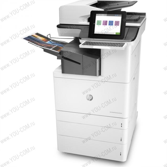 Лазерное многофункциональное устройство HP Color LaserJet Enterprise Flow MFP M776zs(p/c/s/f,A3,1200dpi/ImageREt4800,46(46)ppm,5Gb,500Gb,4trays100+3х550,Stapler,Stand,ADF200,Duplex,USB/GigEth/Wi-Fi/HIP2,cart.B16K+CMY13Kinbox,1y,repl CF304A)