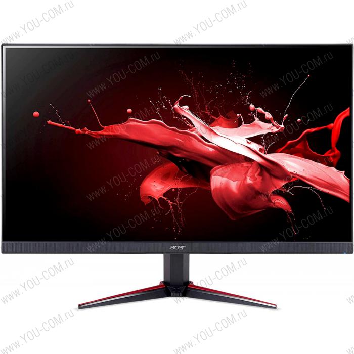 Монитор ACER 23,8" Nitro VG240Ybmipx (16:9)/IPS(LED)/ZF/1920x1080/75Hz/1 (VRB)ms/250nits/1000:1/VGA+2xHDMI+Audio in/out/2Wx2/HDMI FreeSync/Black with red stripes on footstand