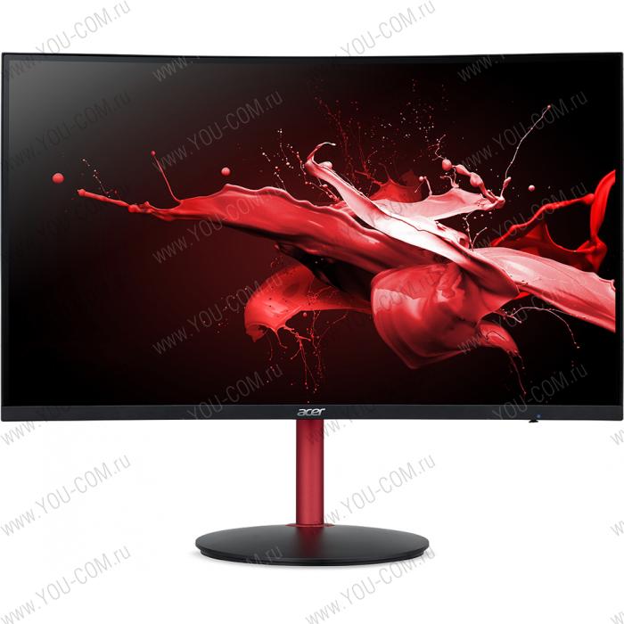 Монитор ACER 27" XZ272Pbmiiphx (16:9)/VA(LED)/ZF/DisplayHDR 400/1920x1080/165Hz(HDMI2/DP), 120Hz(HDMI1)/4 (G2G)ms/400nits/3000:1/HDMI1(1.4)+HDMI2(2.0)+DP(1.2a)+Audio Out/3Wx2/DP/HDMI FreeSync/Black Curved 150