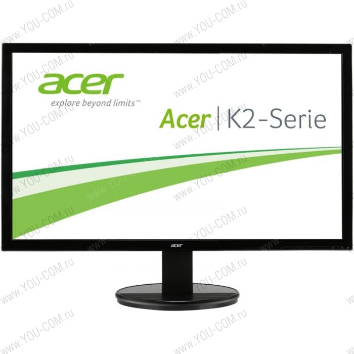 Монитор ACER 19.5" K202HQLAb (16:9)/TN+Film(LED)/1366x768/60Hz/5 (on/off)ms/200nits/600:1/VGA/Black Glossy
