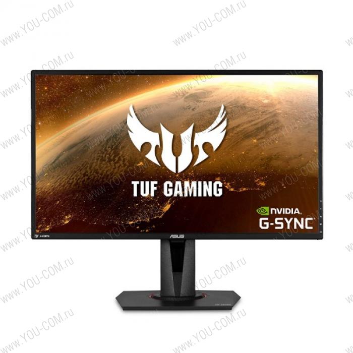 Монитор ASUS 27" VG27AQ IPS LED, 2560x1440, ProGaming, 1ms, 350cd/m2, 178°/178°, 100Mln:1, 165Hz, FreeSync, HDR10, 2*HDMI, DP, колонки, HAS, Swivel, Pivot, Tilt, VESA, Black, 90LM0500-B01370