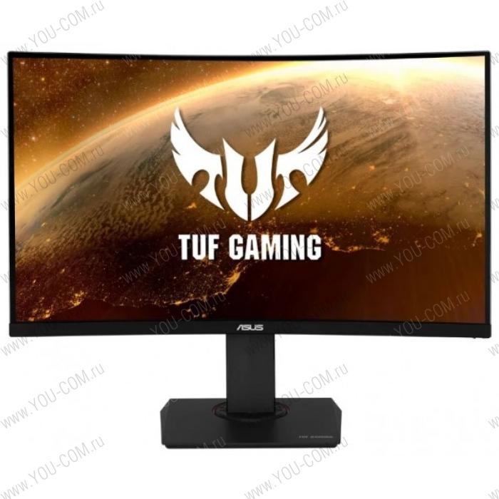 Монитор ASUS 31.5" VG32VQ VA LED изогнутый 2560x1440, 1ms, 400cd/m2, 3000:1, 178°/178°, 2*HDMI, DP, HDR10, AMD FreeSync, 144Hz, колонки, Tilt, HAS, VESA, Black, 90LM04I0-B01170