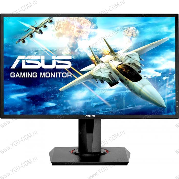 Монитор ASUS 24" VG248QG LED, 1920x1080, ProGaming, 1ms, 350cd/m2, 170°/160°, 100Mln:1, 165Hz, FreeSync, DVI, HDMI, DP, колонки, HAS, Swivel, Pivot, Tilt, VESA, Black, 90LMGG901Q022E1C-