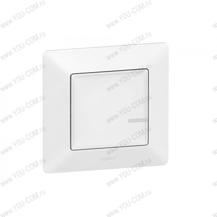 Умный беспроводной выключатель [752185] Legrand [Valena Life with NETATMO] 1-клавишный - Цвет Белый