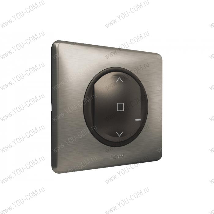 Умный выключатель рольставней [064896] Legrand [Celiane with NETATMO] 500 ВА 230В - Цвет Графит