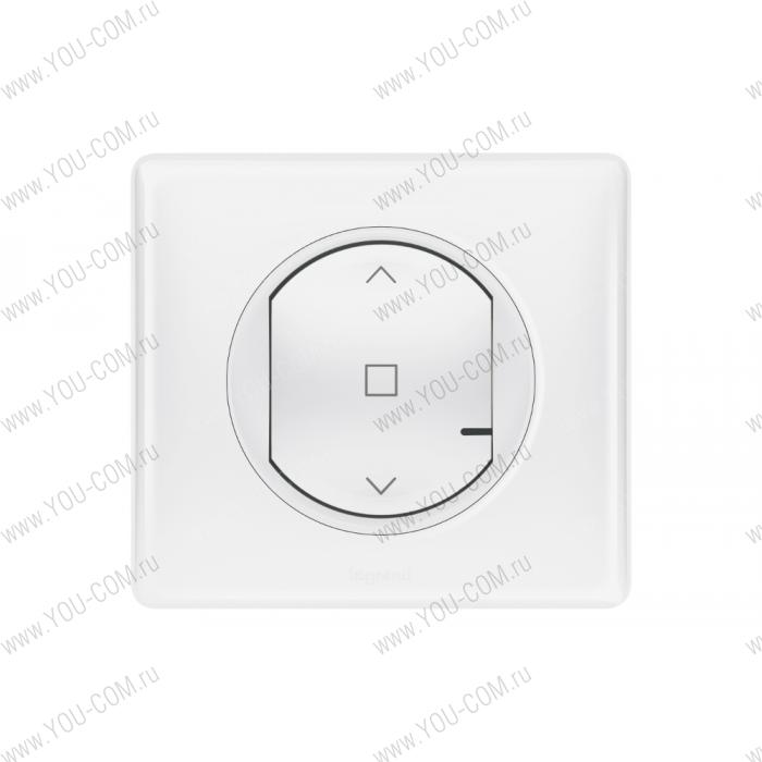 Умный выключатель рольставней [067726] Legrand [Celiane with NETATMO] 500 ВА 230В - Цвет Белый
