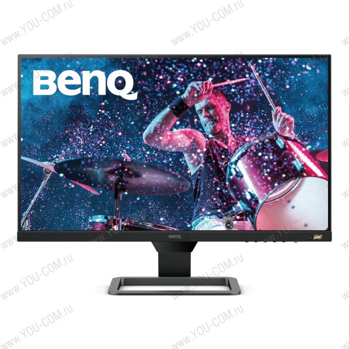 Монитор BENQ 27" EW2780 IPS LED 1920x1080 16:9 250 cd/m2  5ms(GtG) 20M:1 1000:01:00 178/178 3*HDMI1.4 Speaker Black-Metallic-Grey