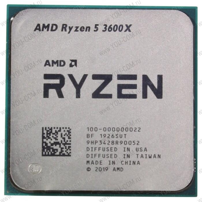 CPU AMD Ryzen X6 R5-3600X , 3800MHz AM4, 95W, 100-000000022 OEM