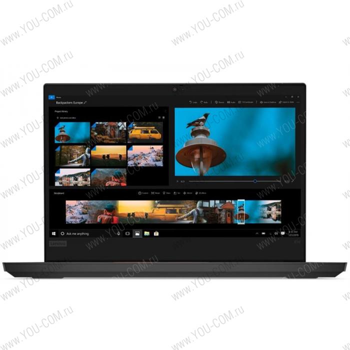 Ноутбук ThinkPad  E14-IML  14" FHD (1920x1080)IPS, I5-10210U 1.6G, RX640_2GB_D5_64B, 8GB DDR4, 256GB SSD+1TB/5400  , No ODD, WiFi, BT, FPR, no WWAN, 720P, 3 cell, Win10Pro, black, 1.7kg, 1y.c.i