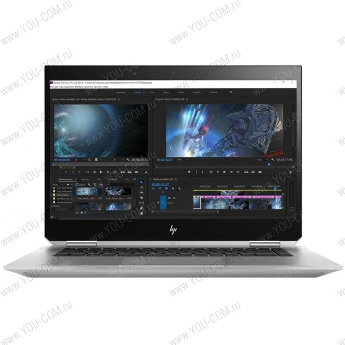 HP ZBook 15 Studio x360 G5 Core i9-9880H 2.3GHz,15.6" UHD (3840x2160) IPS DreamColor Touch GG4 AG,nVidia Quadro P2000 4Gb GDDR5,16Gb DDR4(1), 512Gb SSD,95,6Wh,FPR,noPen,vPro,2.3kg,3y,Silver,Win10Pro