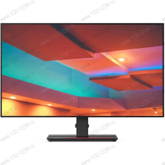 Монитор Lenovo ThinkVision P27q-20 27" 16:9 QHD (2560x1440) IPS, 4ms, CR 1000:1, BR 350, 178/178, 1xHDMI 1.4, 1xDP, 1xDP-Out, USB HUB (4xUSB 3.1 Gen1), 1xAudioOut(3.5 mm), Tilt, Pivot, Swivel, Lift, 3YR Excha