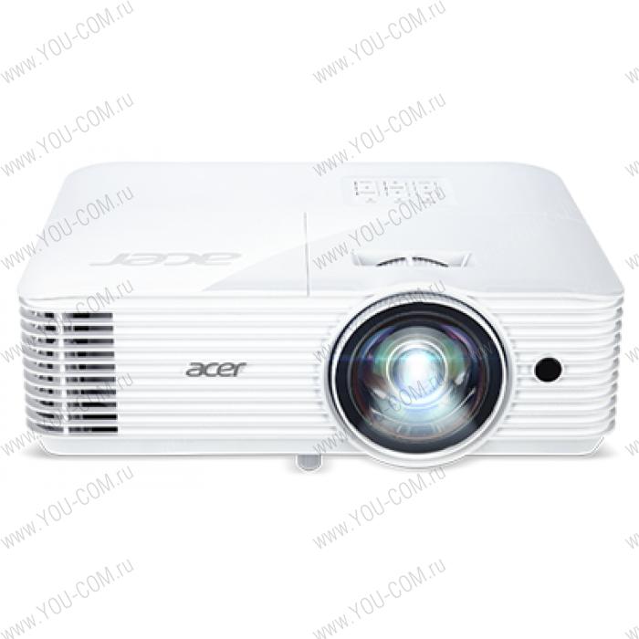 Acer projector S1286H, DLP 3D, XGA, 3500lm, 20000/1, HMDI, short throw 0.6, 2.7kg (незначительное повреждение коробки)