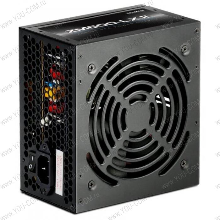 Блок питания Zalman ZM600-LXII, 600W, ATX12V v2.31, APFC, 12cm Fan, Retail