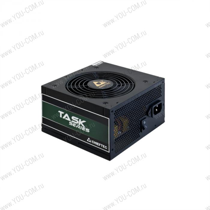 Блок питания Chieftec Task TPS-600S (ATX 2.3, 600W, 80 PLUS BRONZE, Active PFC, 120mm fan) Retail