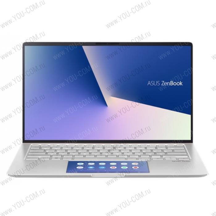 ASUS Zenbook 14 UX434FLC-A6426R Core i5-10210U/8Gb/512Gb SSD/Nvidia MX250 2Gb/14,0 FHD 1920x1080 AG/WiFi/BT/HD IR/Windows 10 Pro/1.26Kg/Silver/ScreenPad 2.0