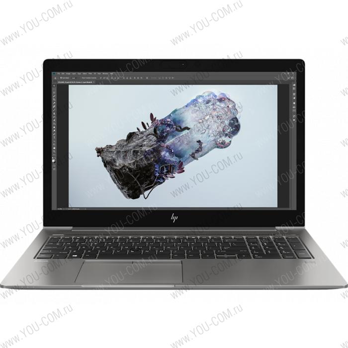HP ZBook 15u G6 Core i7-8565U 1.8GHz,15.6" UHD (3840x2160) IPS IR AG,AMD Radeon Pro WX3200  4GB GDDR5,16Gb DDR4(1),512Gb SSD,56Wh LL,noFPR,1.8kg,3y,Gray,Win10Pro