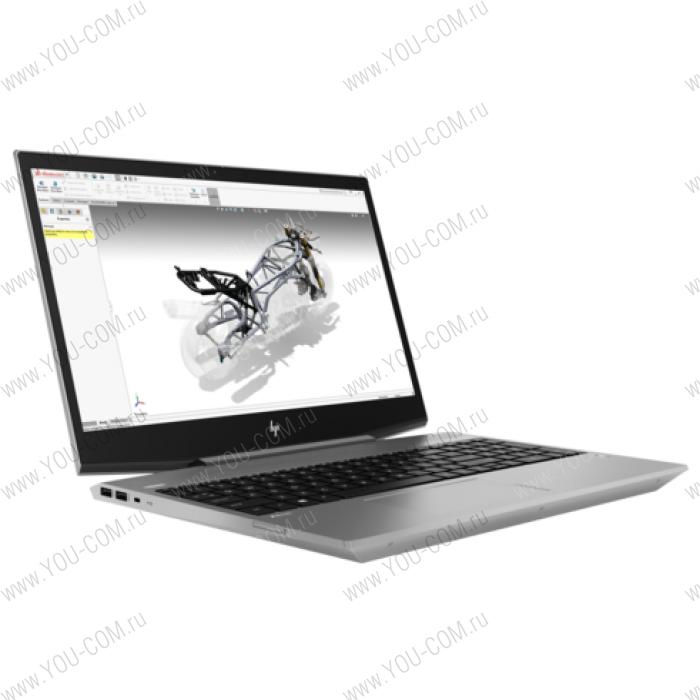 HP ZBook 15v G5 Core i9-9880H 2.3GHz,15.6" FHD (1920x1080) IPS AG,nVidia Quadro P600 4Gb GDDR5,16Gb DDR4-2666(2),512Gb SSD,70Wh LL,FPR,2.2kg,1y,Silver,Win10Pro