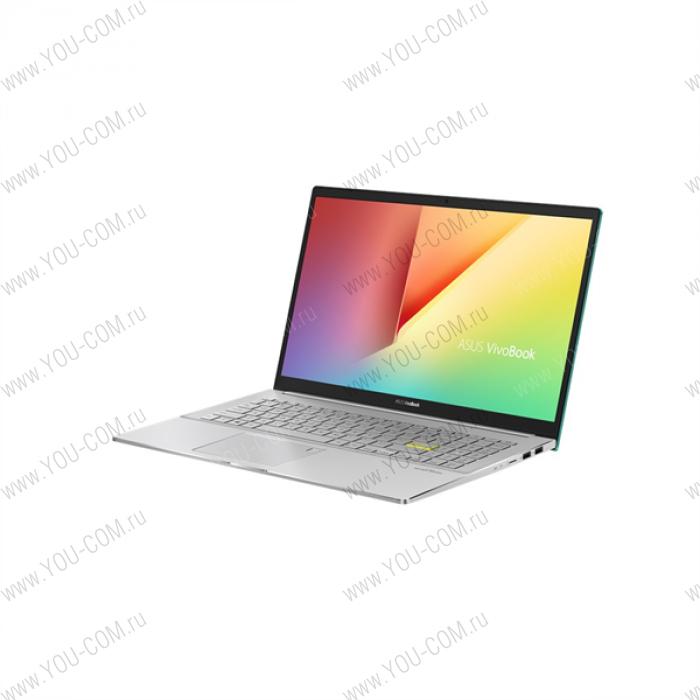 ASUS VivoBook S15 S533FL-BQ055T Core i7 10510U/8b/512GB+32GB SSD(Intel  Optane)/15.6"FHD IPS (1920x1080)/GeForce MX250 2Gb/WiFi/BT/Cam/Windows 10 Home/1.8Kg/Green_Metal