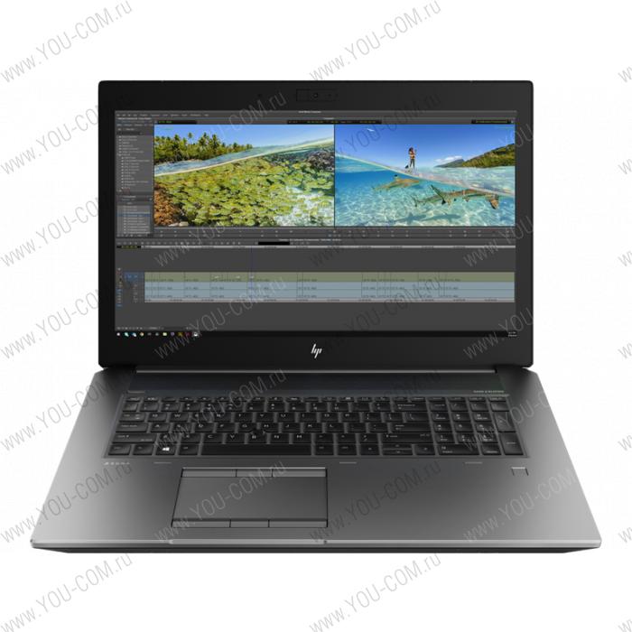 HP ZBook 17 G6 Core i7-9750H 2.6GHz,17.3" FHD (1920x1080) IPS ALS AG,nVidia Quadro T1000 4Gb GDDR6,8Gb DDR4-2666(1),256Gb SSD,96Wh,FPR,vPro,3.2kg,3y,Silver,Win10Pro