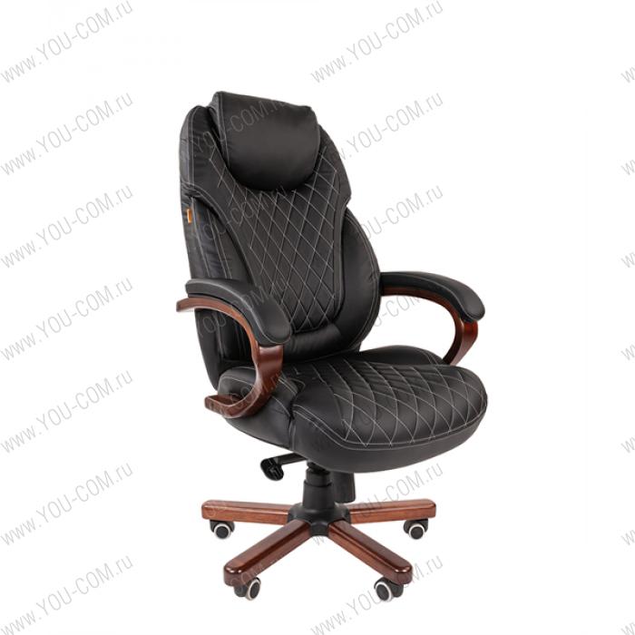 Офисное кресло Chairman 406 экопремиум  черное